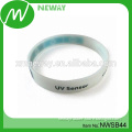 Sun Sense Color Change, UV Reflective Silicone Bracelet